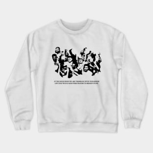 T.S. Eliot's "The Hollow Men" (black) Crewneck Sweatshirt